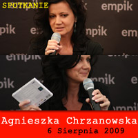 Spotkanie z Agnieszką Chrzanowską,   fot.T.Stokowski