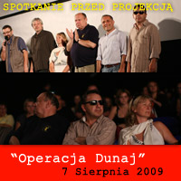 Operacja Dunaj - Spotkanie z twórcami, fot.T.Stokowski