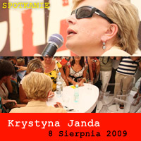 Spotkanie z Krystyną Jandą , fot.T.Stokowski